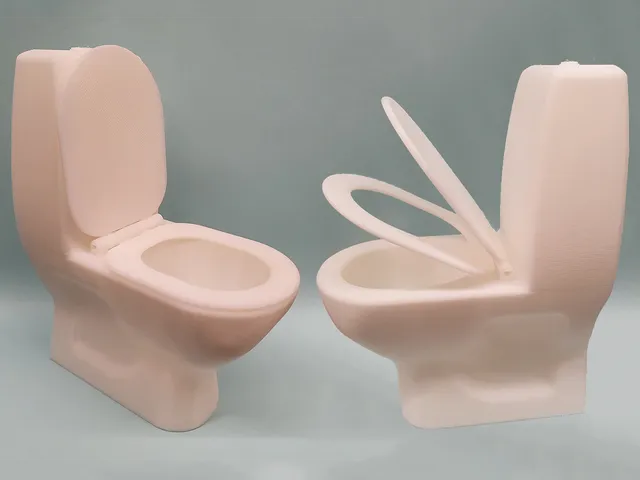 Barbie toilet