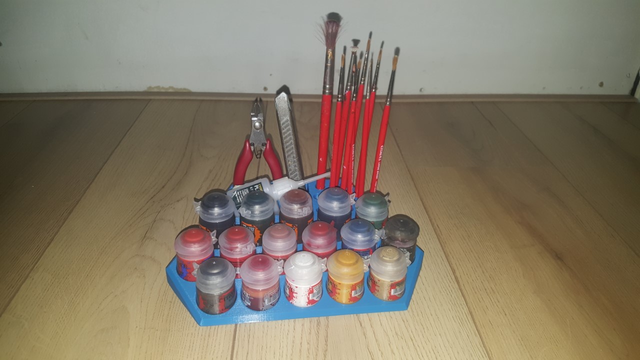 Paint Pensel and Tool Holder