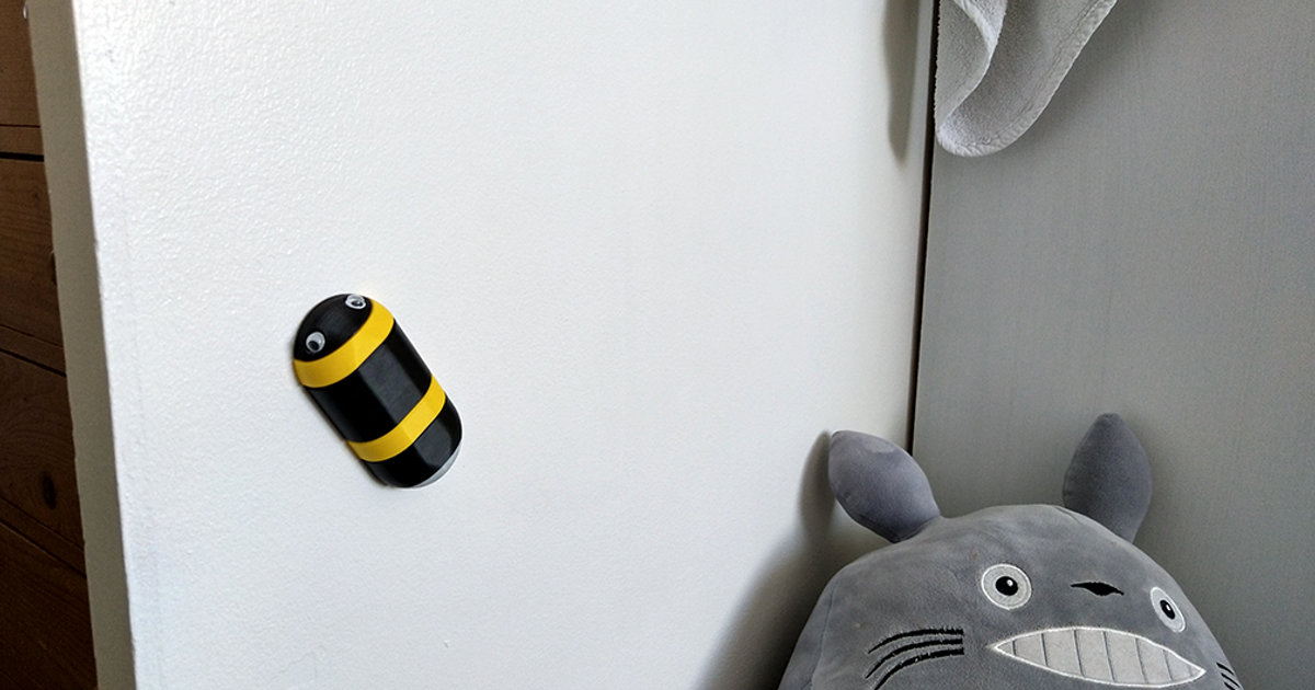 Fuzzy Buzzy Bee Handle by MCMBen | Download free STL model | Printables.com