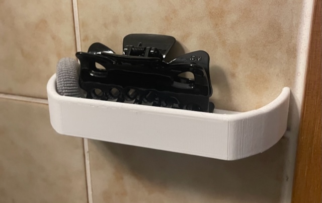 Miniatura 3 do modelo 3D Small Bathroom Shelf