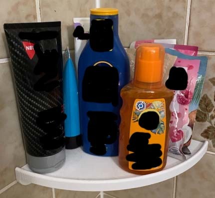 Miniatura 2 do modelo 3D Bathroom corner shelf