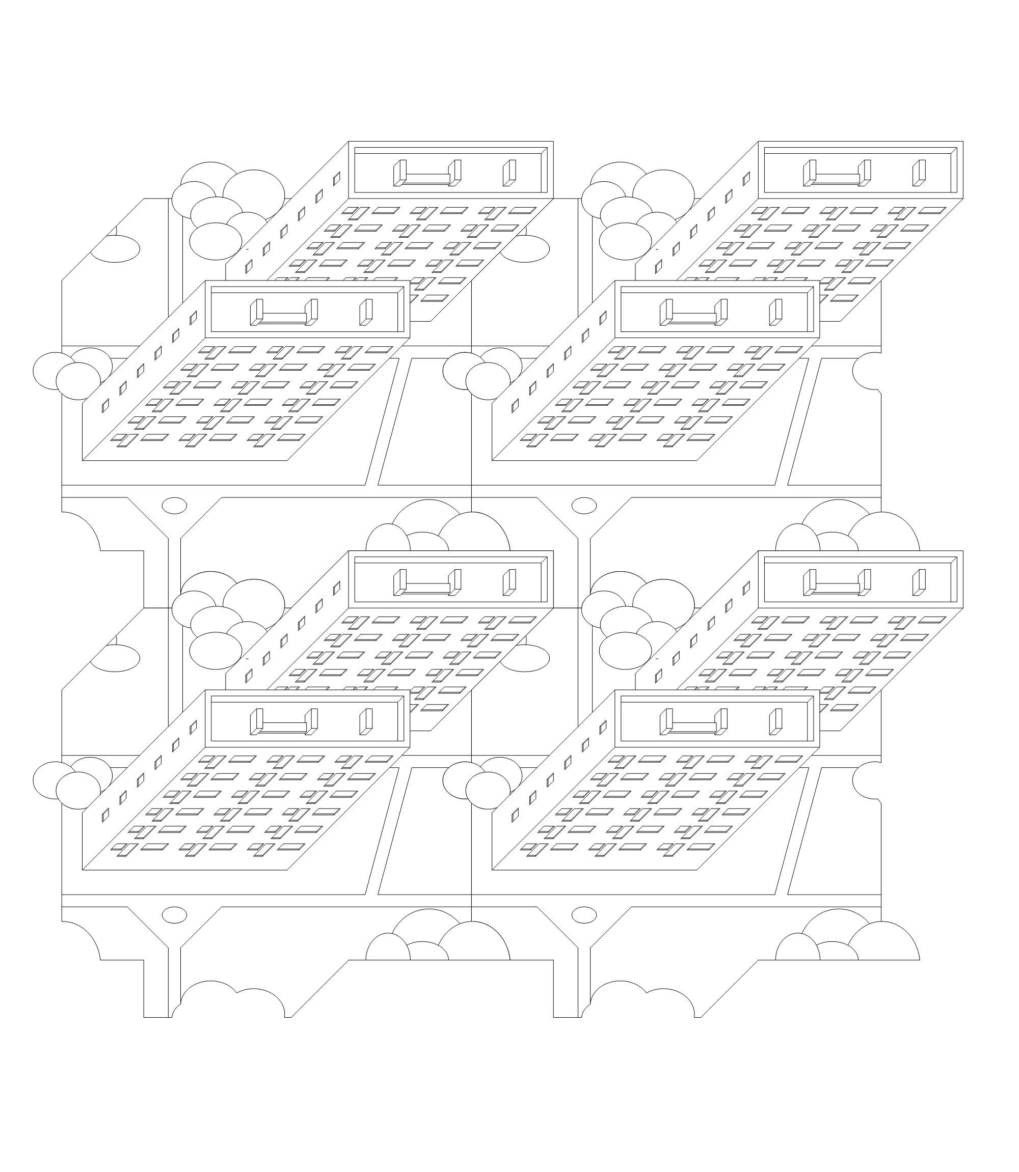 Tessellating Socialist Housing Blocks By Grzegorz K Download Free STL tessellating-socialist-housing-blocks-by-grzegorz-k-download-free-stl