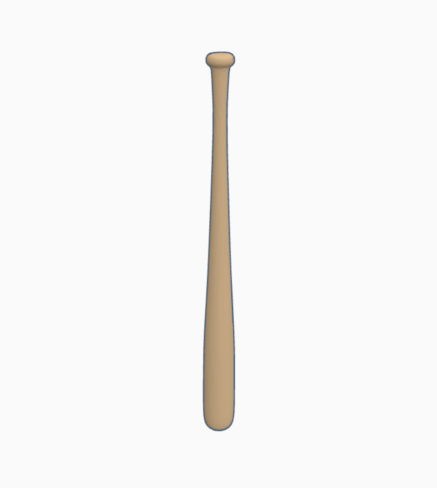 Baseball bat by TheLegendaryE Download free STL model