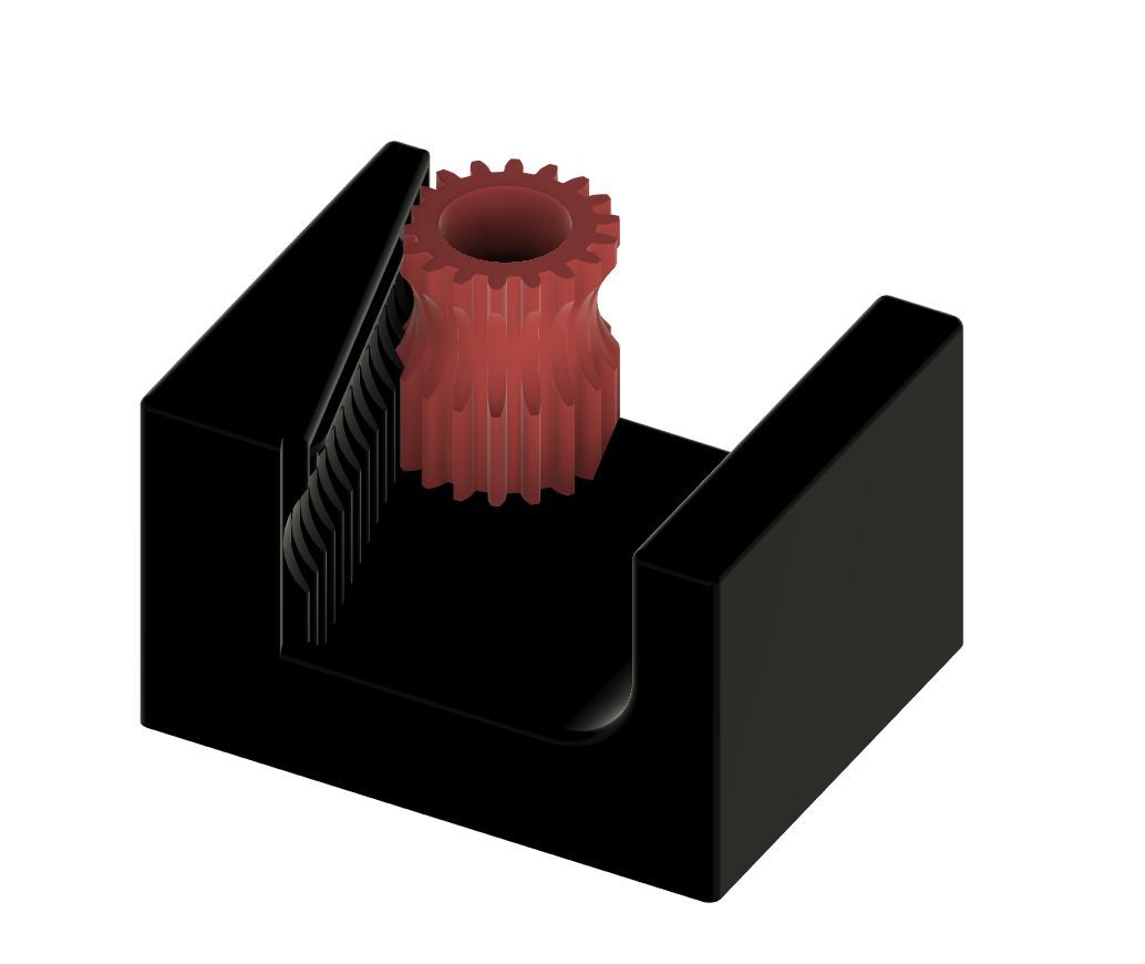 Gravity Broom Holder (countersunk screw)