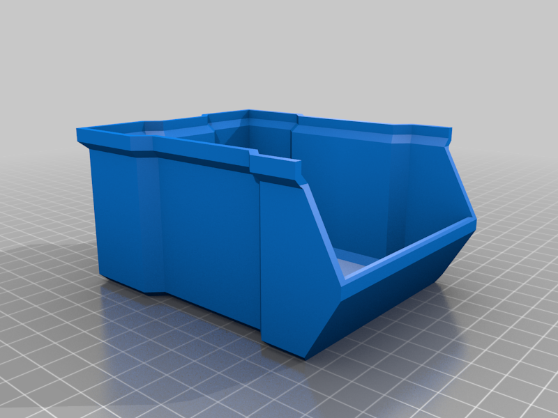 Miniatura 2 do modelo 3D Stackable boxes