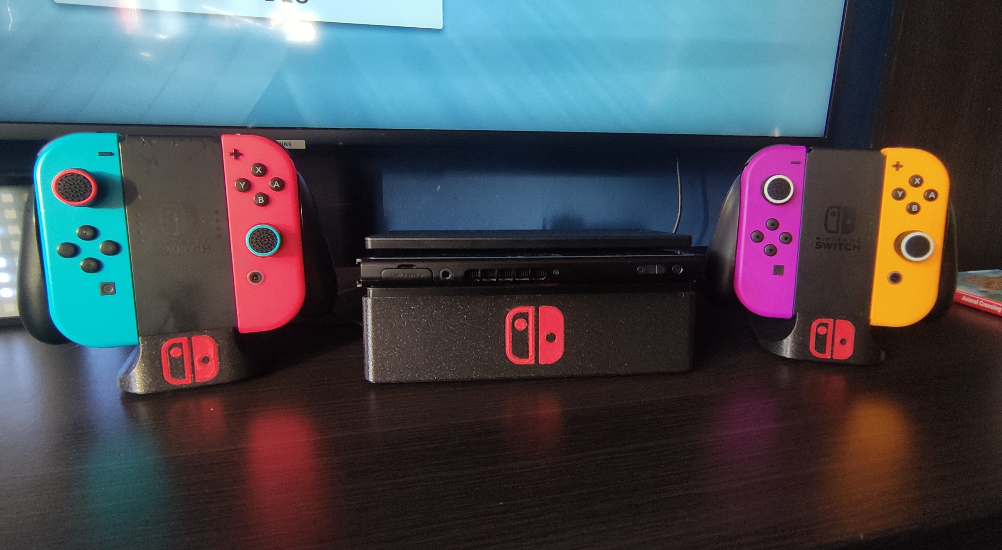 Miniatura 5 do modelo 3D Nintendo Switch Dock horizontal stand