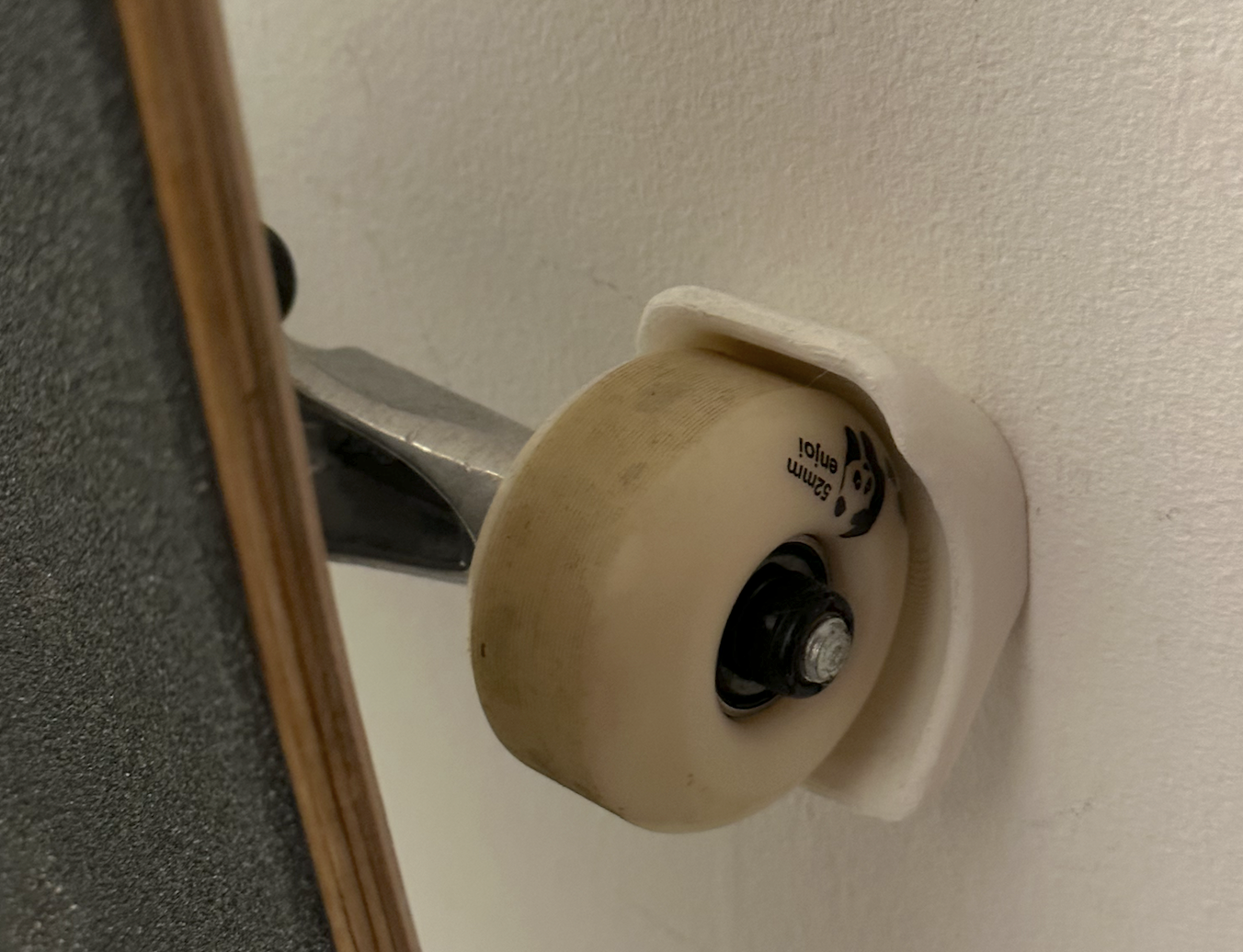 Skateboard wall mount - lower part