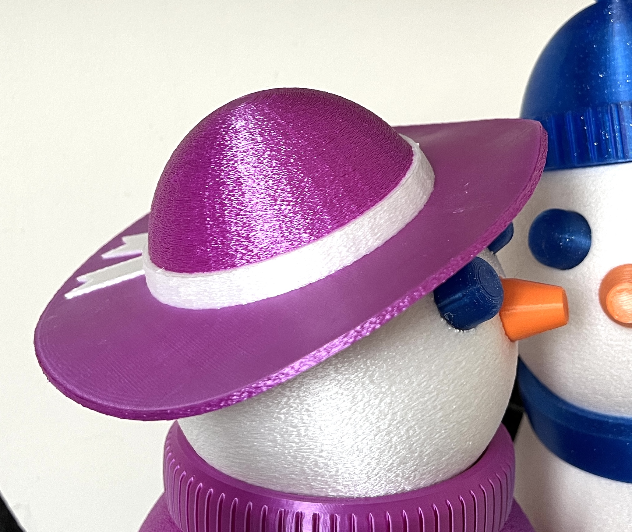 Sunhat for Giant Snowman Fidget 3D model thumbnail