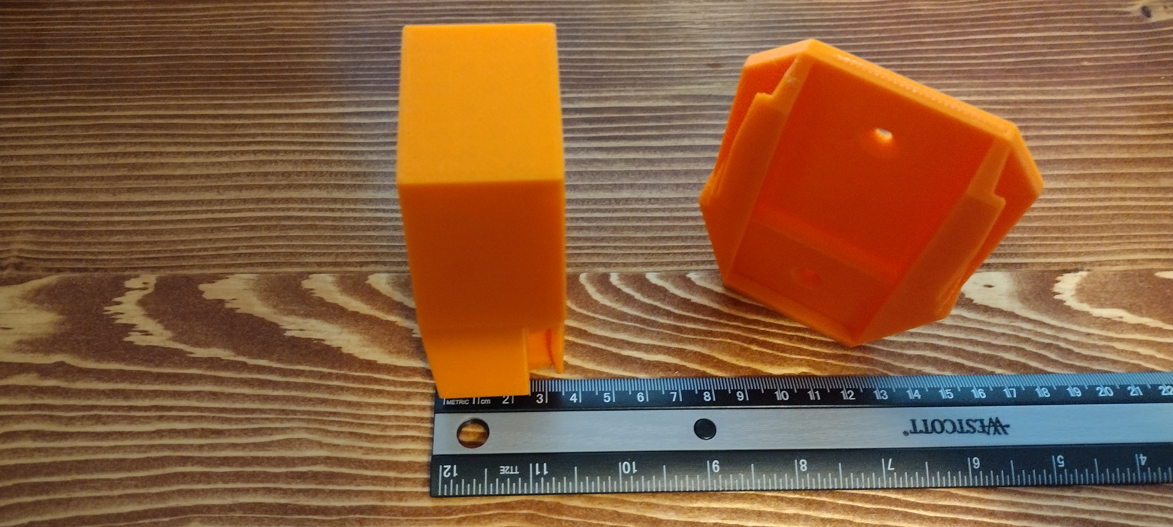 17 Pack 2024 3D Printed 18v Tool and Battery Holders Made for Ridgid Tools Orange