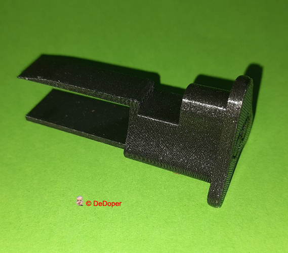 Eyeglass Holder for 16mm shelf by Dedoper Download free STL model