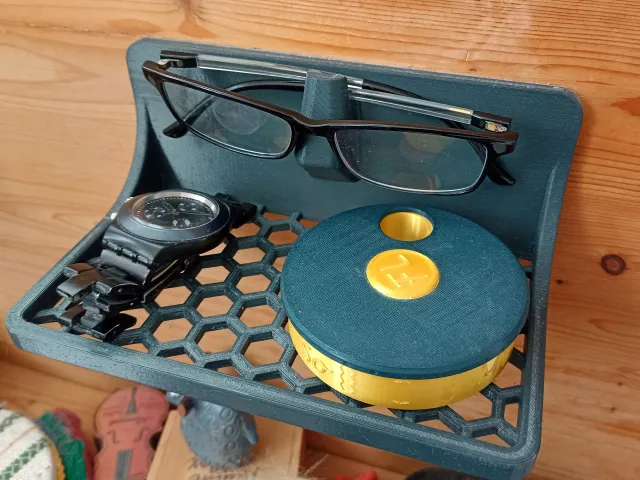 Eyeglass Holder and Shelf
