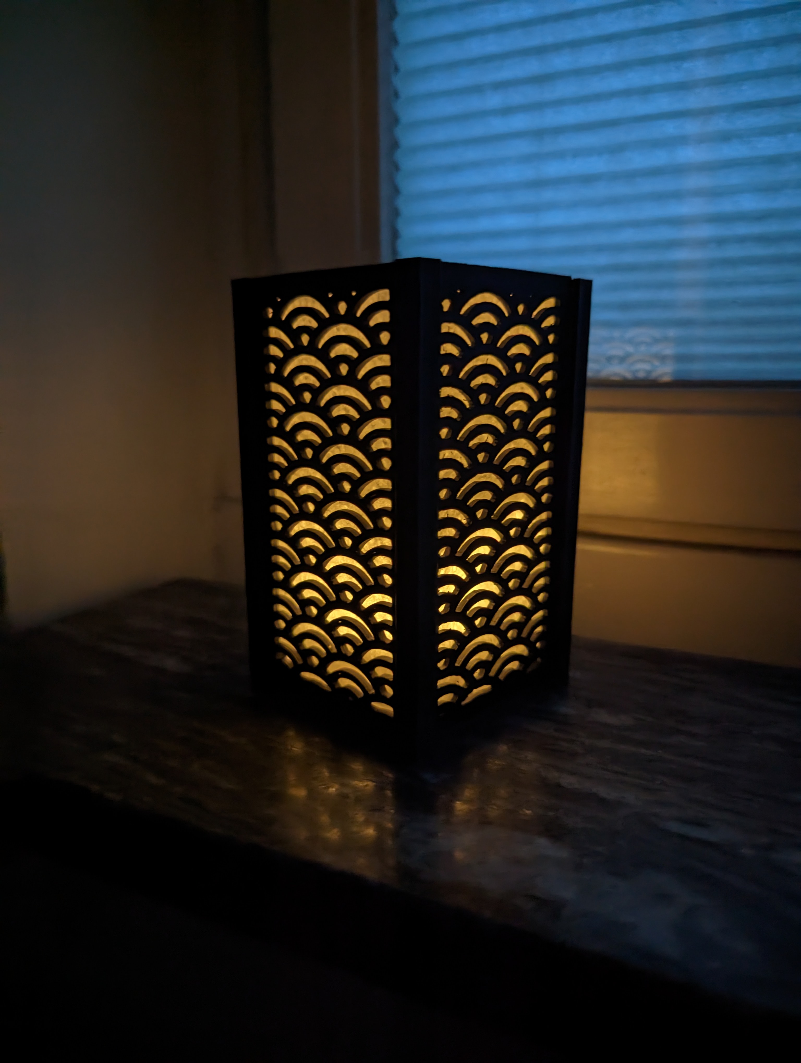 Japanese Paper Tea Light Lantern