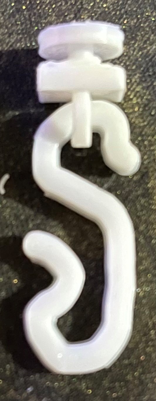 Shower Curtain Hook + Base