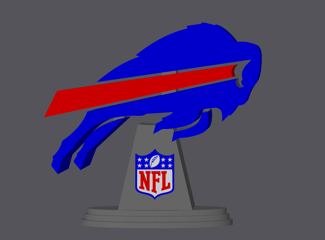 Buffalo Bills Logo Stand