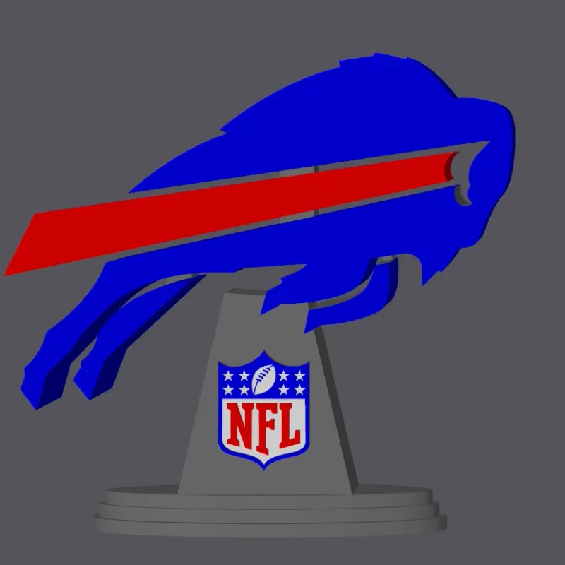 STL file Buffalo Bills - NFL - Desktop Phone Stand・3D printable model to  download・Cults