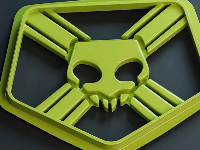 Substitute Shinigami Badge Cookie Cutter