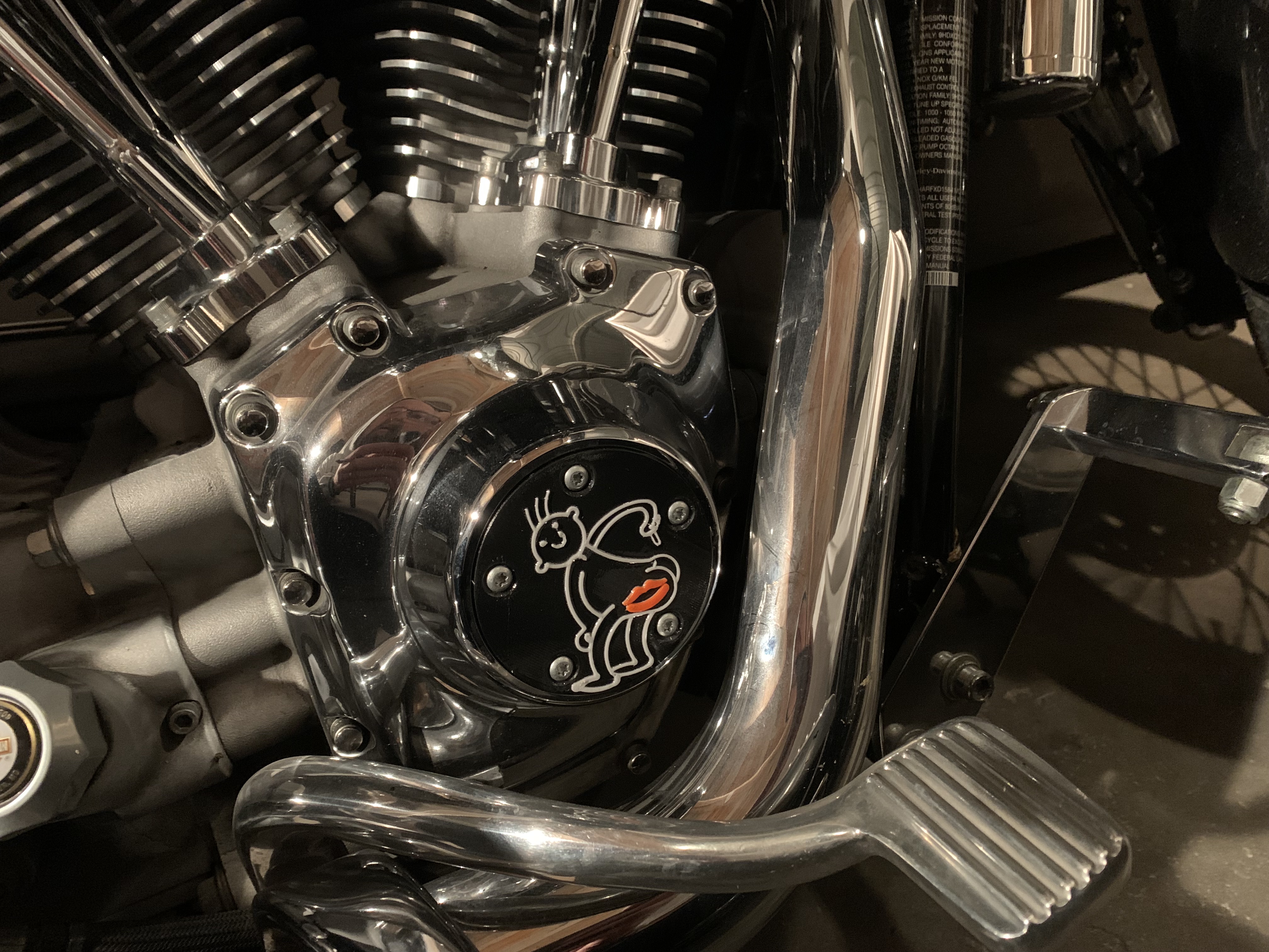American Touring Motorcycle KissMyA** TC timer cover