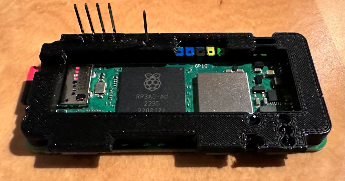 Raspberry Pi Zero 2 W modified frame for Einsy RAMBo (MK3S/+) by mC