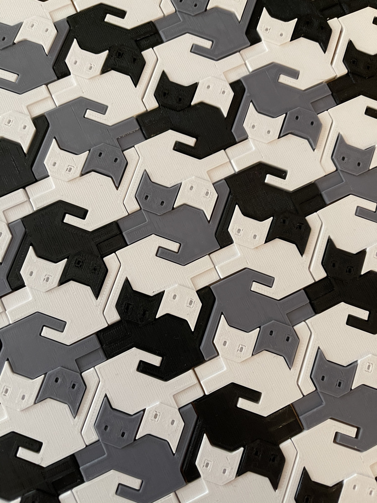 Tessellating Cat Ornament By Suekatcook By Nat a Cyborg Download Tessellating Cat Ornament By Suekatcook By Nat a Cyborg Download