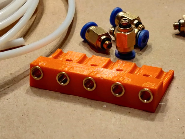 Prusa MMU2S Rear PTFE Coupler By Brent Werder Design Download Free Prusa MMU2S Rear PTFE Coupler By Brent Werder Design Download Free