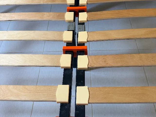 Soporte para dos somiers IKEA cuadradillo 30mm