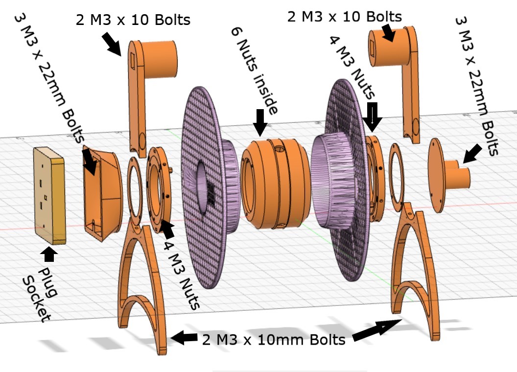 Prusament Extension Cord/Socket by Asraff Amzani Download free STL