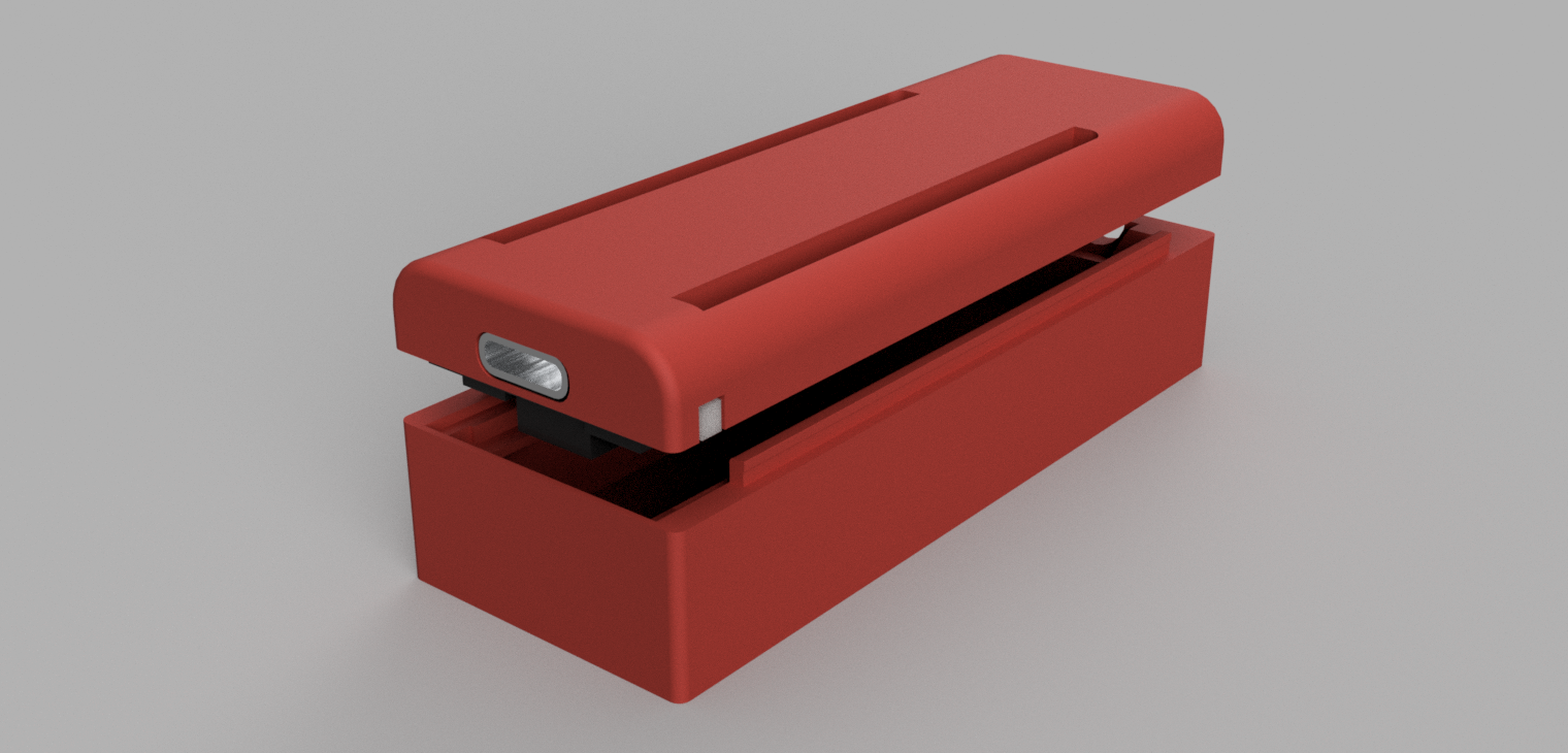Miniatura 2 do modelo 3D Heltec Wireless Stick Lite V3 basic case