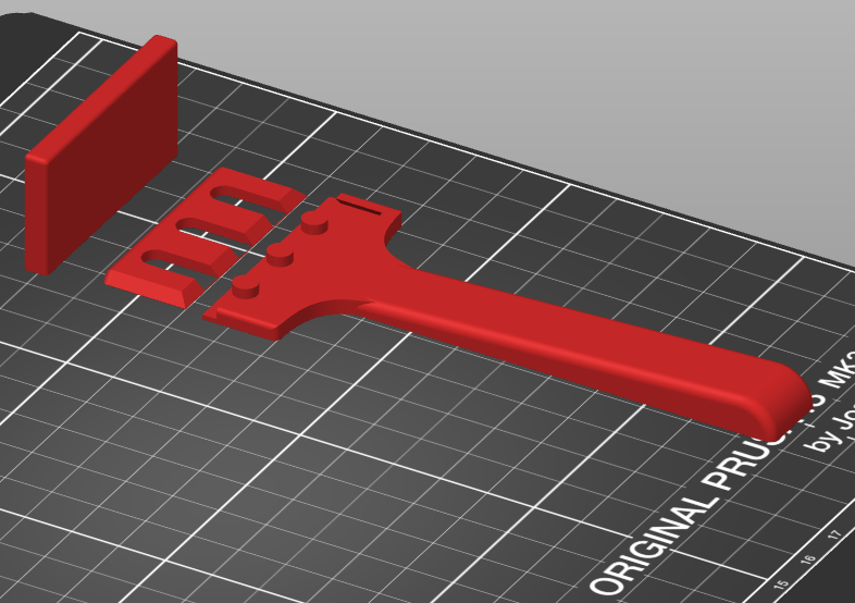 Miniatura 5 do modelo 3D Razor blade scraper
