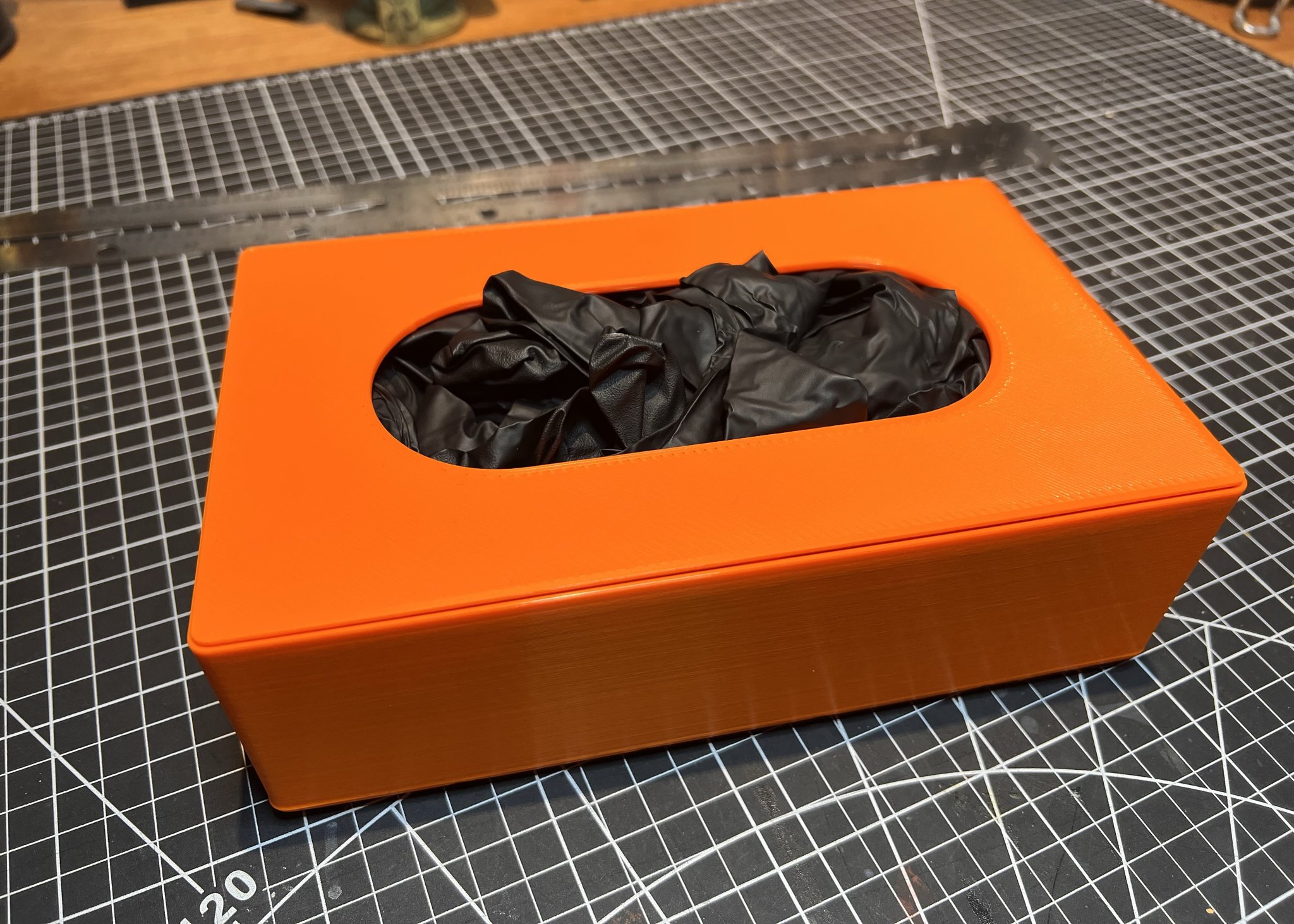 Gridfinity Glove Dispenser & Lid