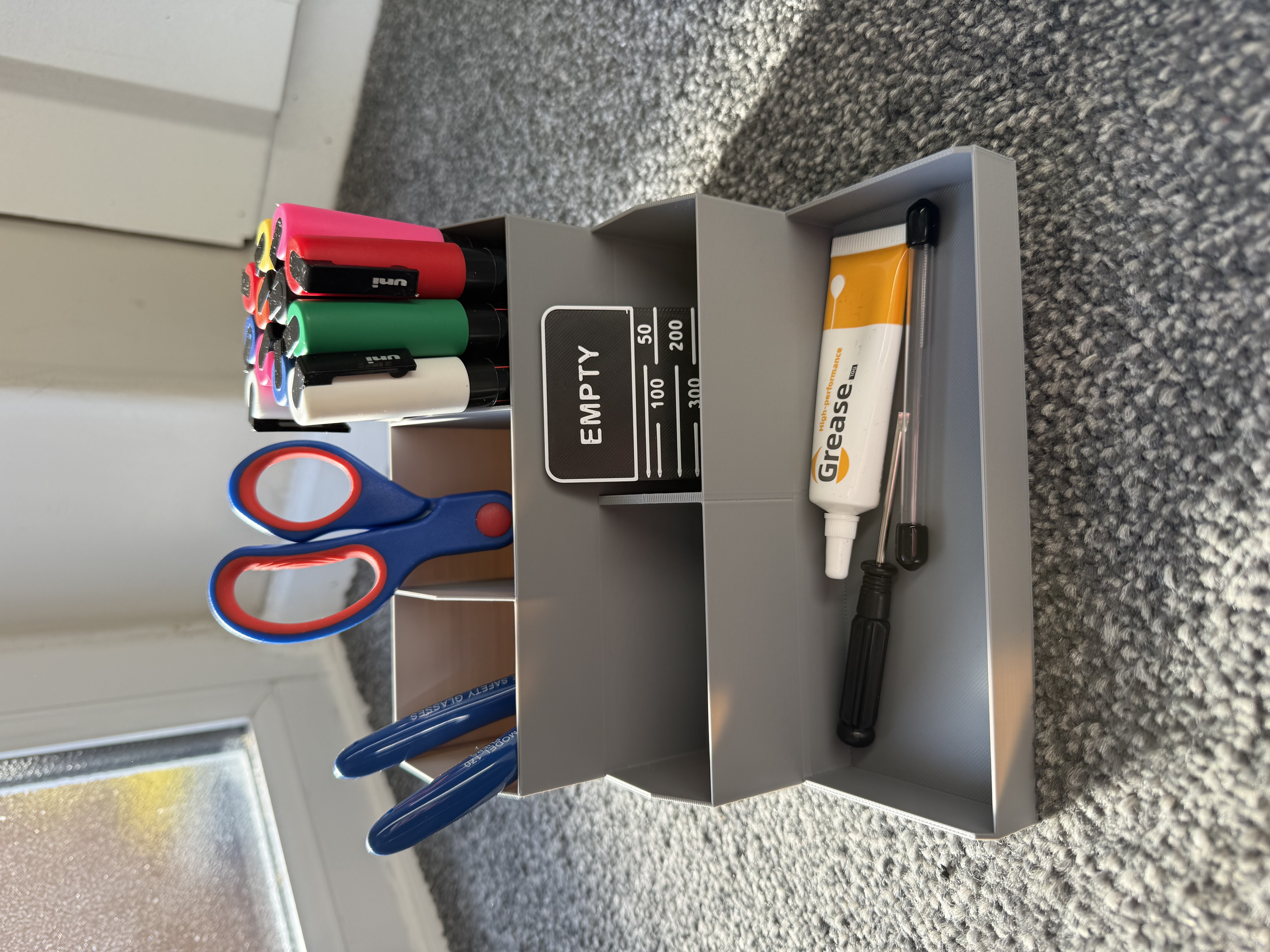 desk organiser 3D model