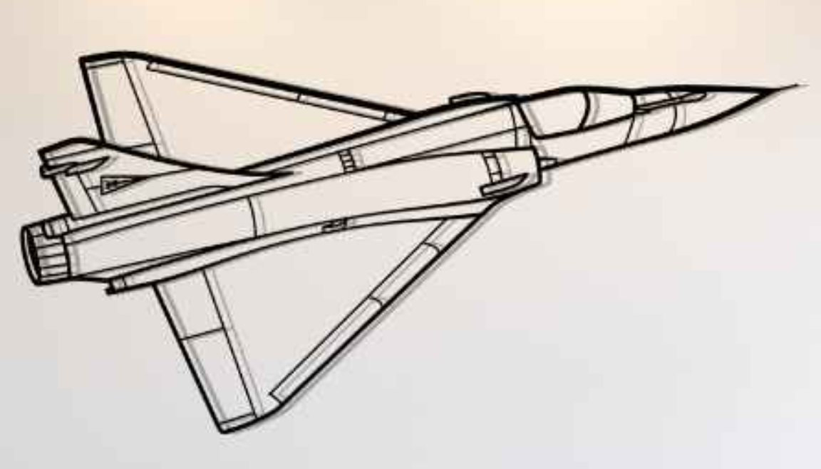Dassault Mirage 2000 Wall Art