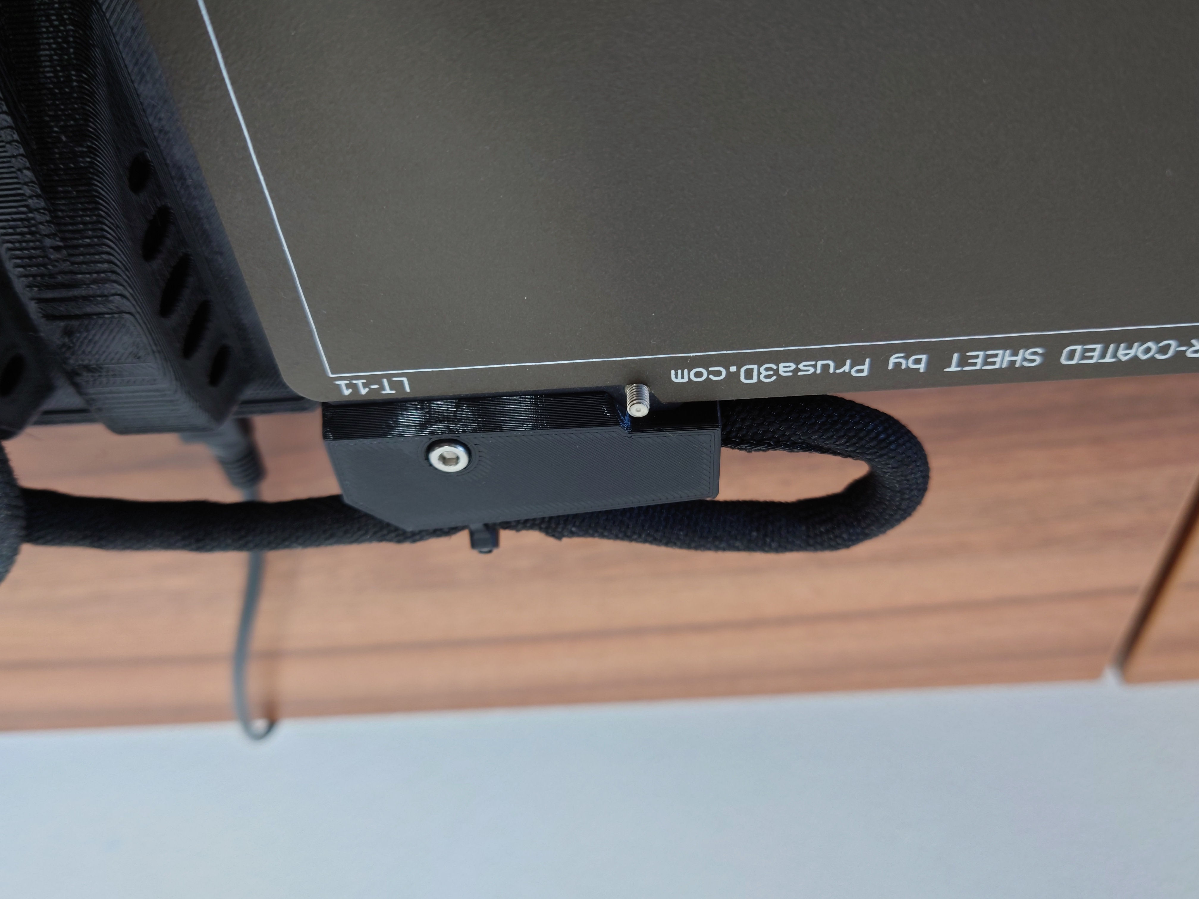 Prusa MINI 90° Bed-cable mount