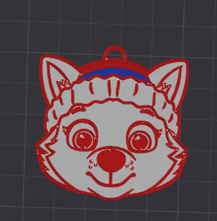 paw patrol Everest keychain