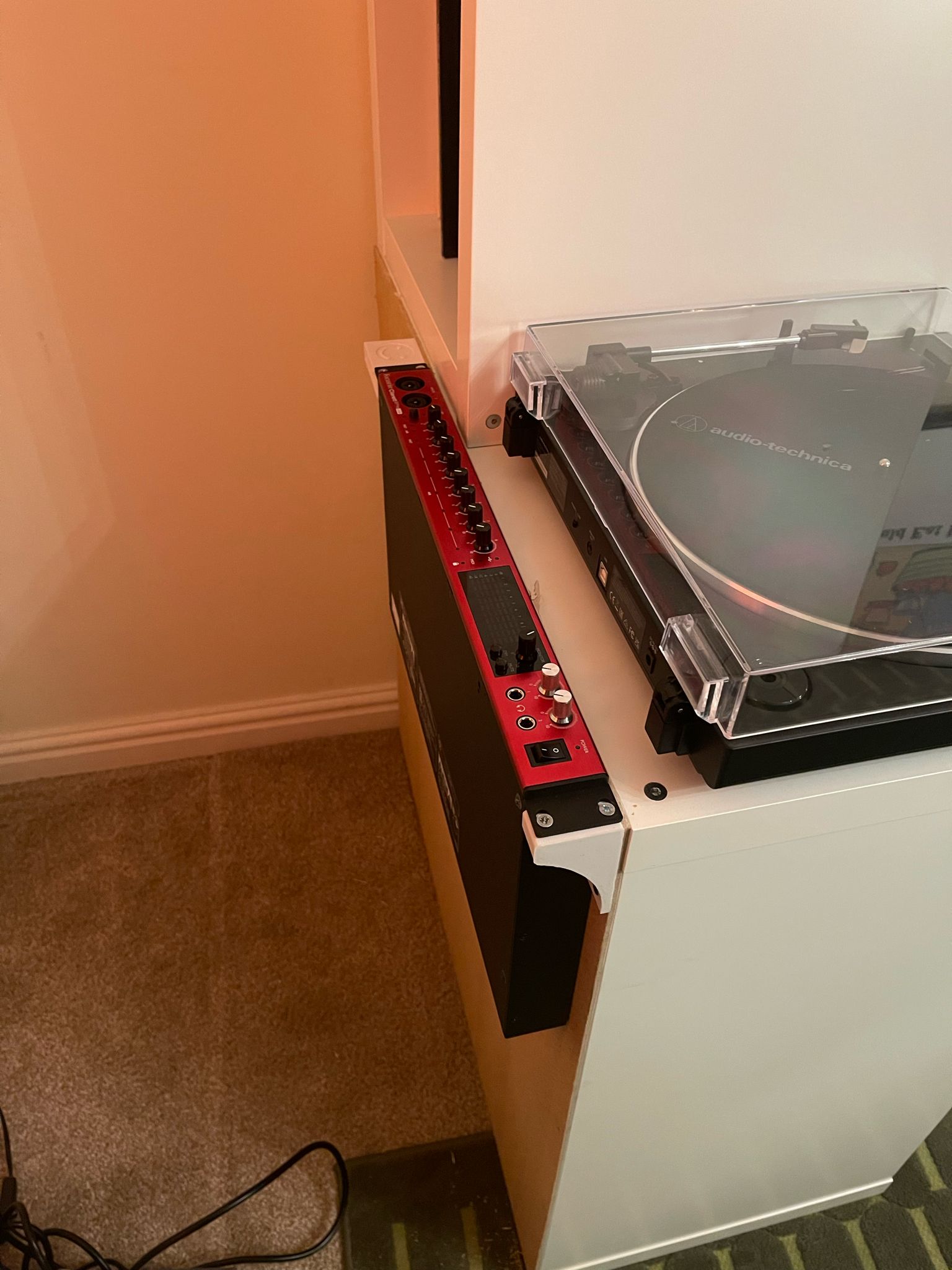 IKEA KALLAX Vertical Rack Mount Ears 3D model by joshcook