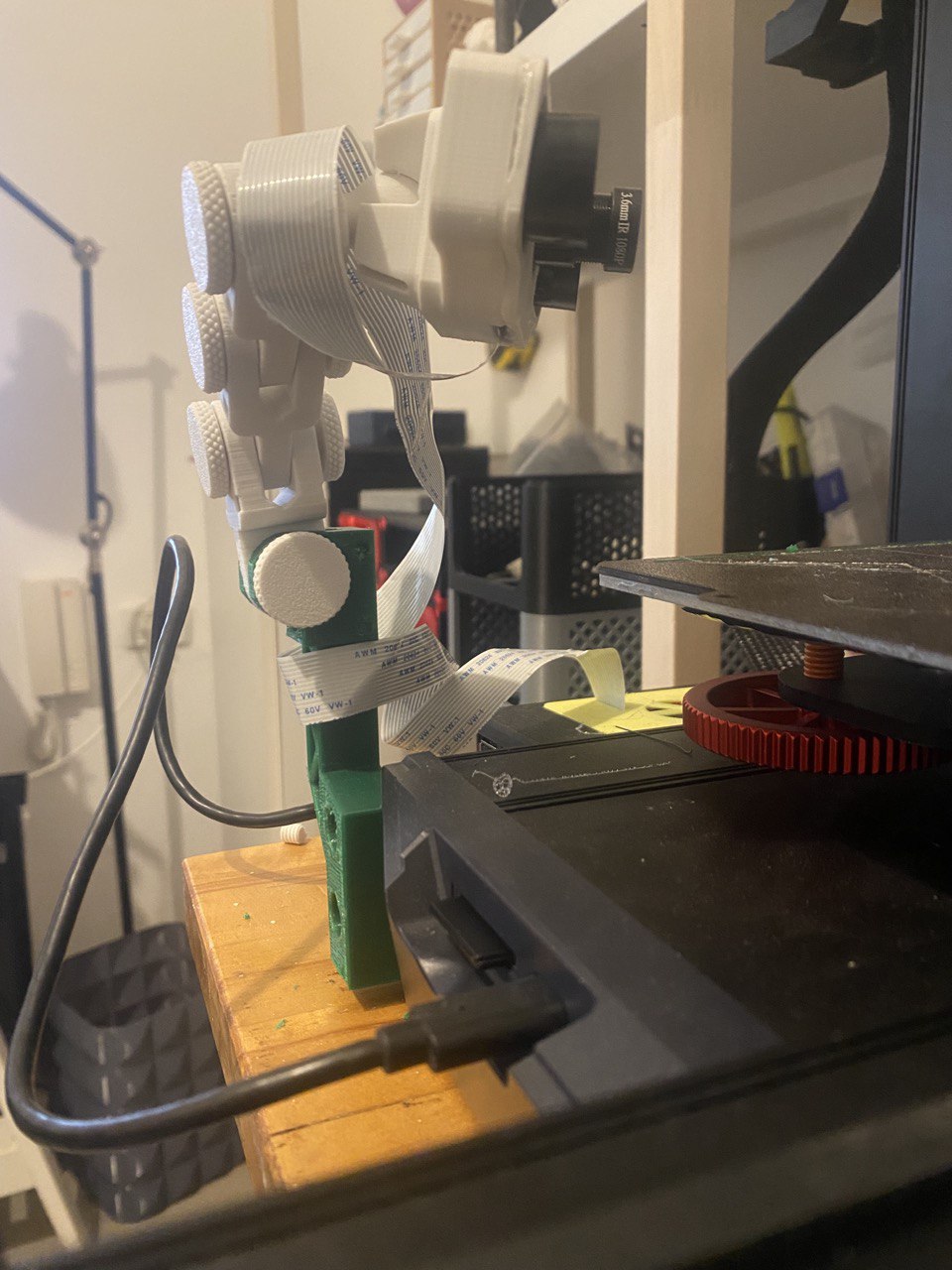 Ender 3 S1 / Plus PI Camera Mount by EmanuelTB Download free STL