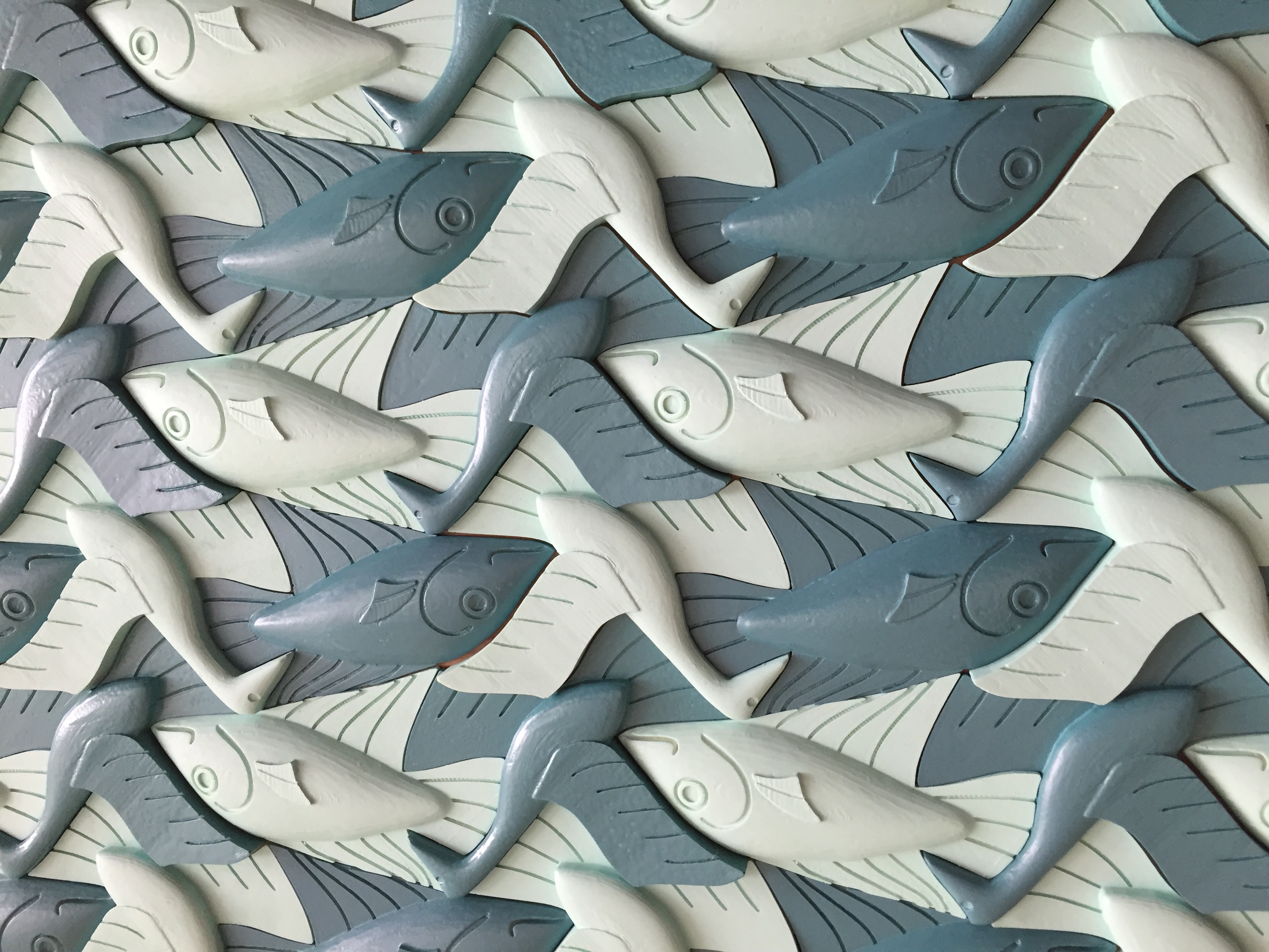 Escher's Birds and Fish Tesselation by JonS Download free STL model