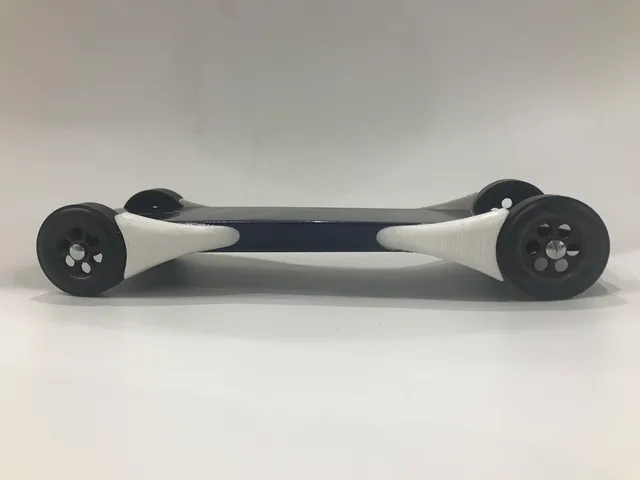 Pinewood Derby Fenders and Wheel Shields