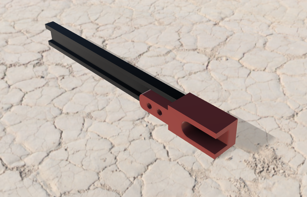 Scx24 bumper mount extention