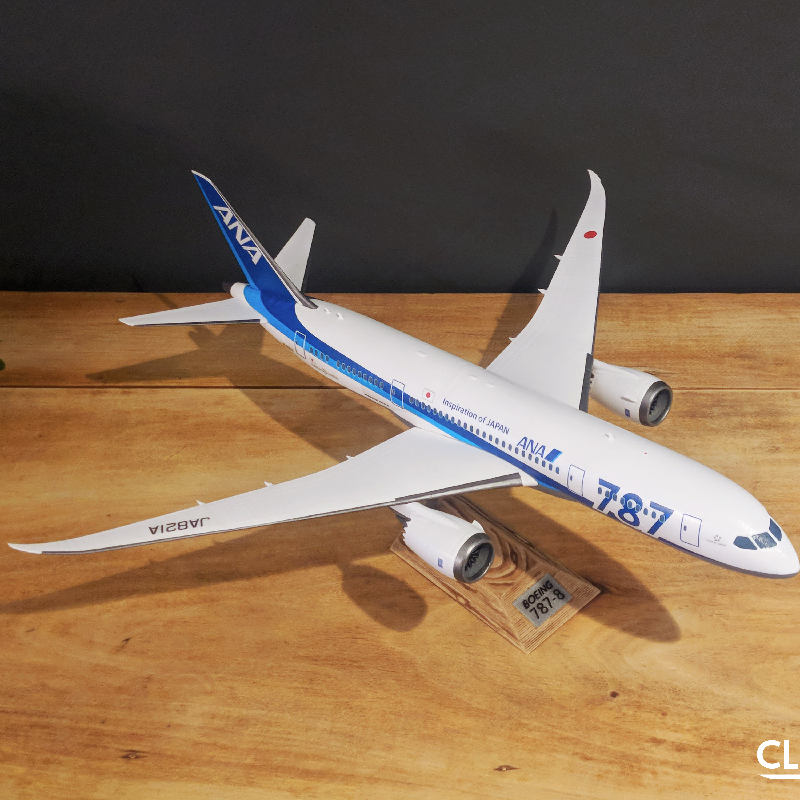 Boeing 787-8 - 1:144 by CLERX | Download free STL model | Printables.com