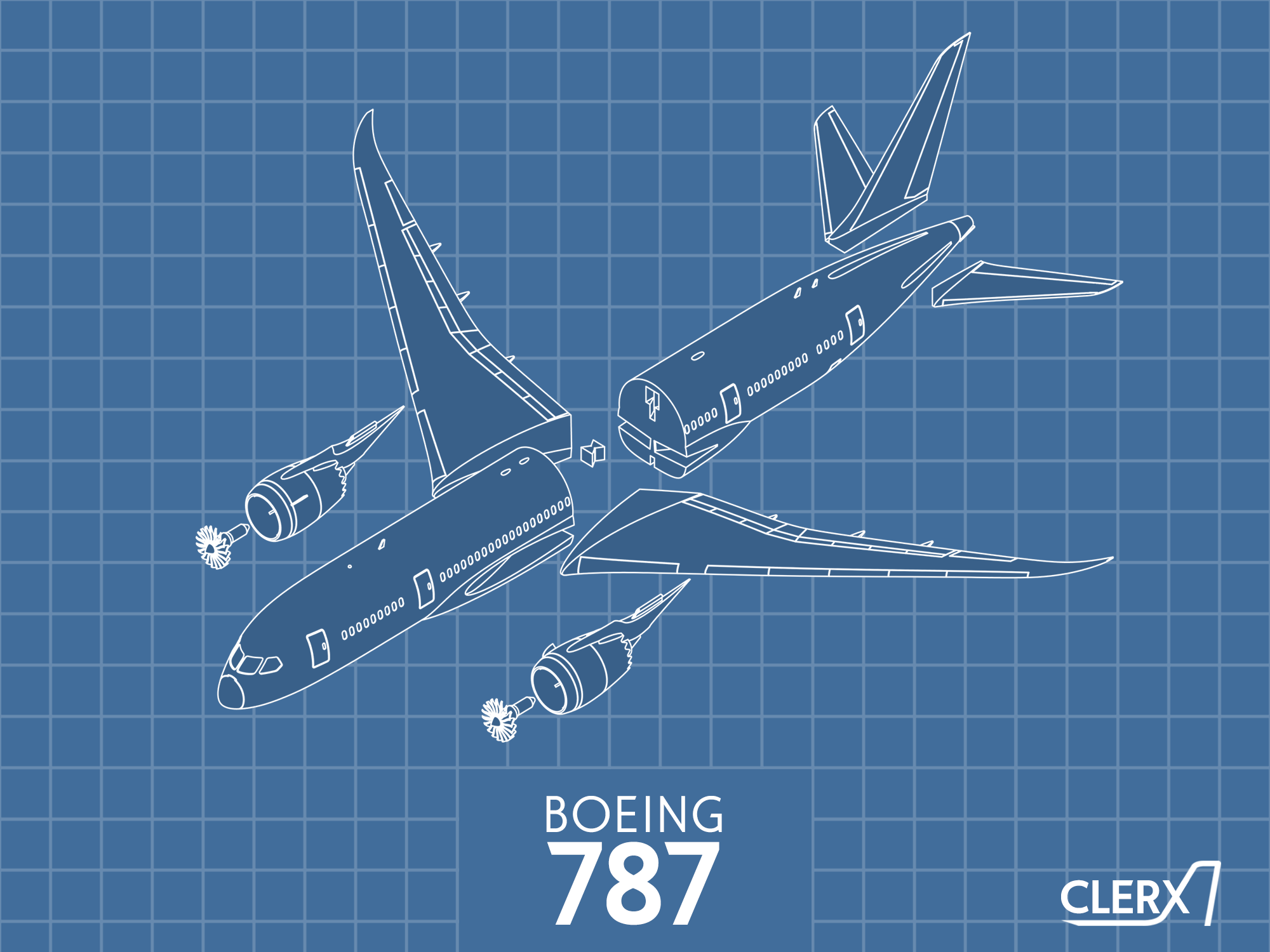 Boeing 787-8 - 1:144 by CLERX | Download free STL model | Printables.com