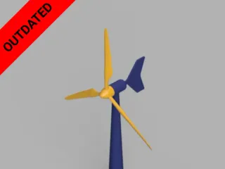 V4 3d printable wind turbine by DownTheShed | Download free STL model ...