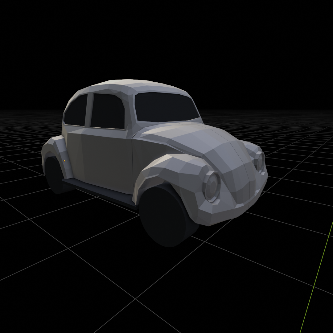 WIP: Transformer / Transformable 70s Volkswagen Beetle Style Cop Car