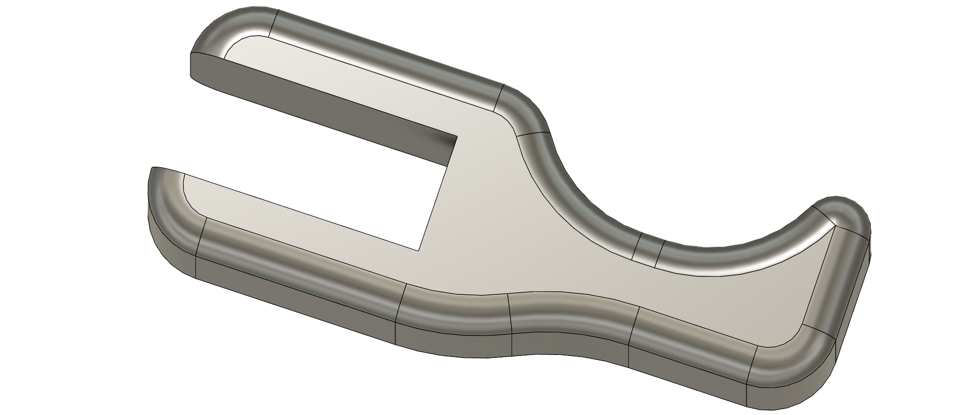 Headphone hanger for thin plywood by Scriven Download free STL model