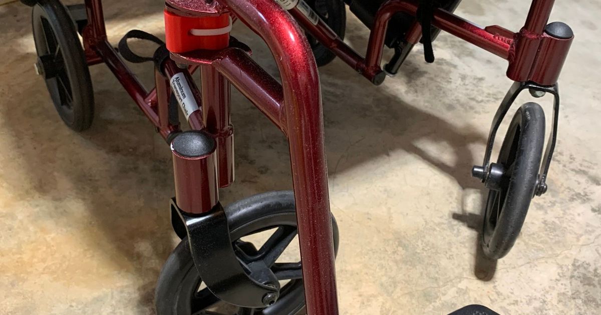 Drive Transport Chair Footrest Retaining Clip by Teraflop Download