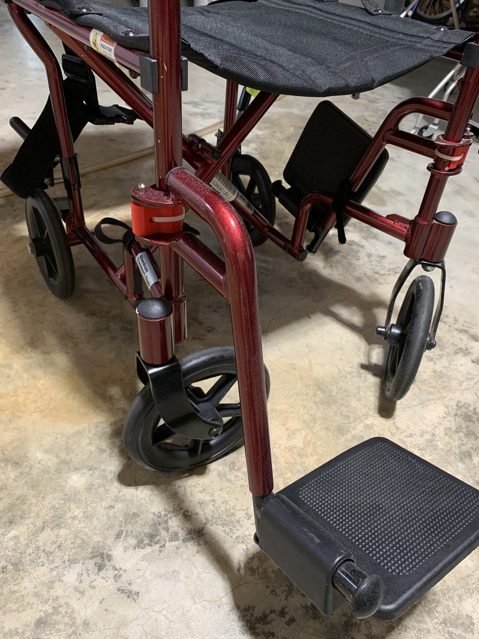 Drive Transport Chair Footrest Retaining Clip by Teraflop Download