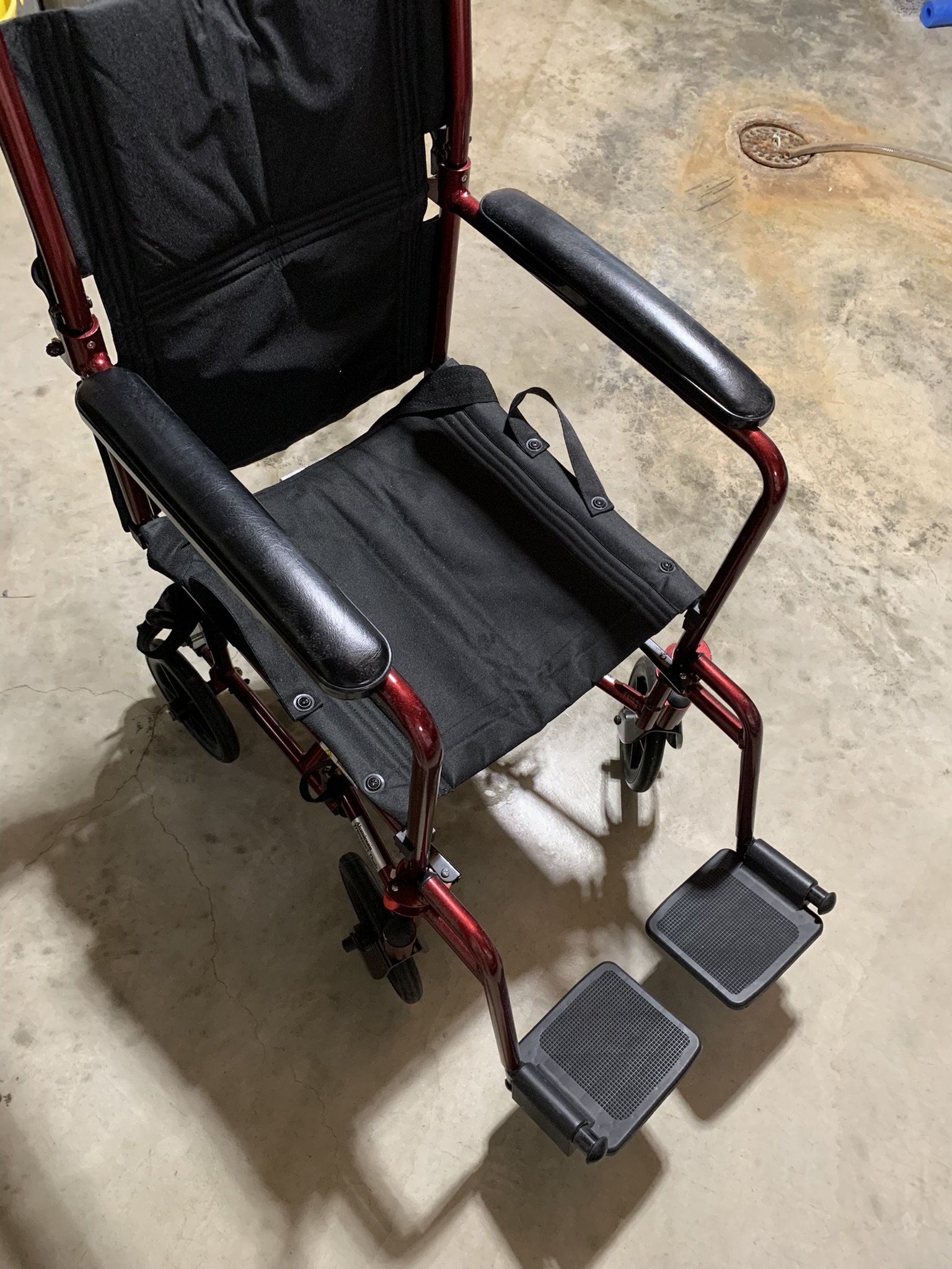 Drive Transport Chair Footrest Retaining Clip by Teraflop Download