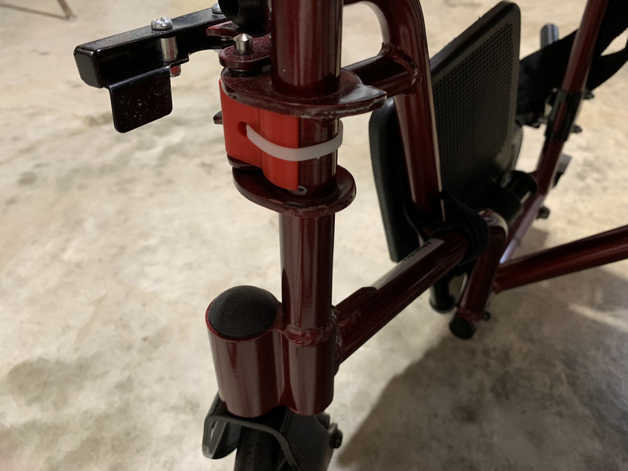 Drive Transport Chair Footrest Retaining Clip by Teraflop Download