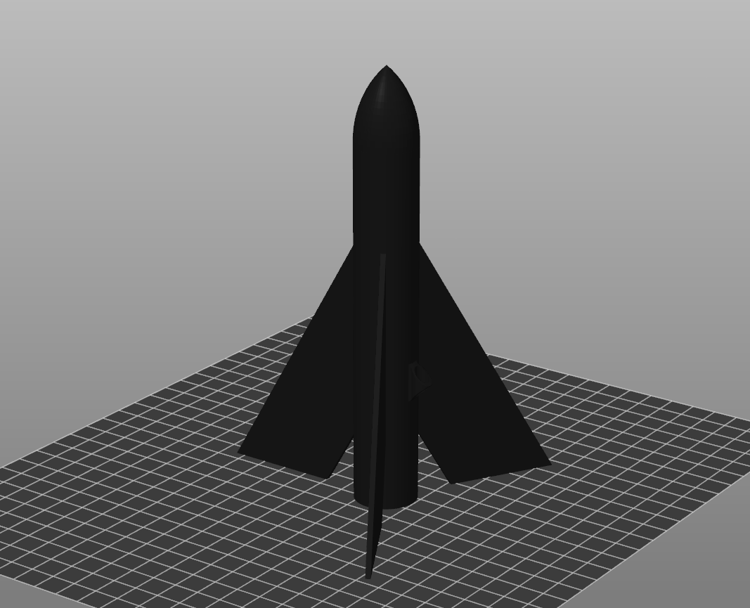 Model Rocket by Erik Download free STL model