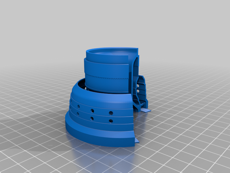 Combustion lining with extra supports
