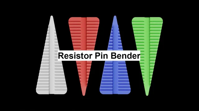 Resistor pin bender collection